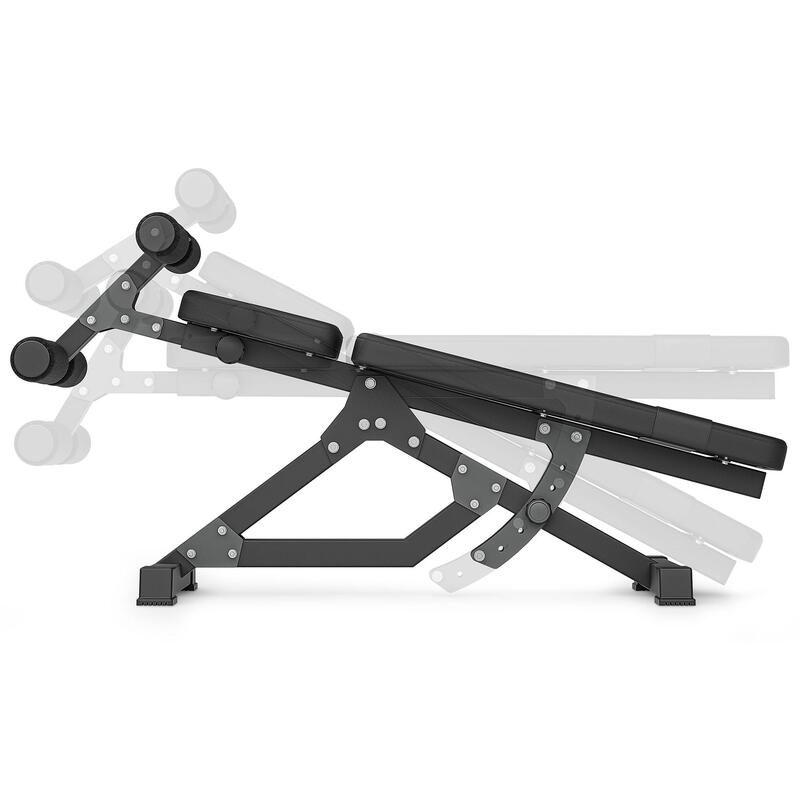 Banc d'exercice réglable pour les muscles abdominaux Marbo Sport MS-L110 2.0