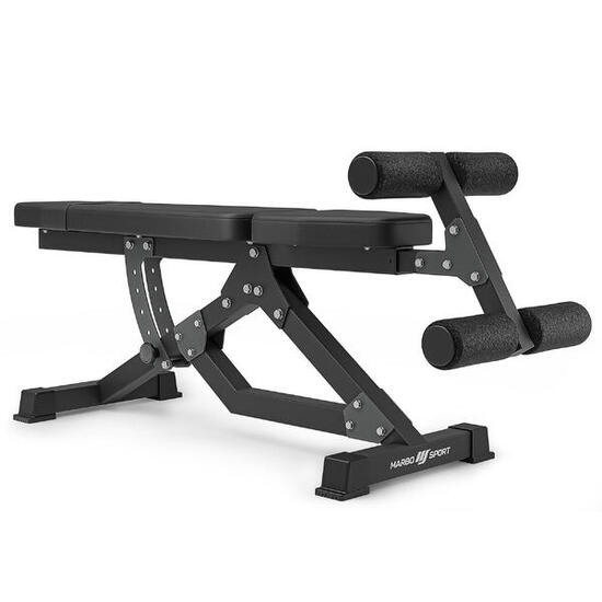 Banc d'exercice réglable pour les muscles abdominaux Marbo Sport MS-L110 2.0