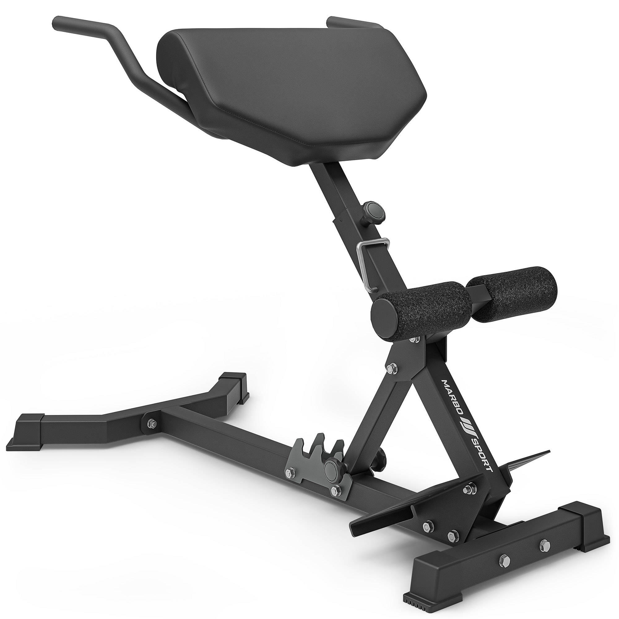 MARBO SPORT Panca per l'allenamento degli estensori della schiena MS-L108 2.0