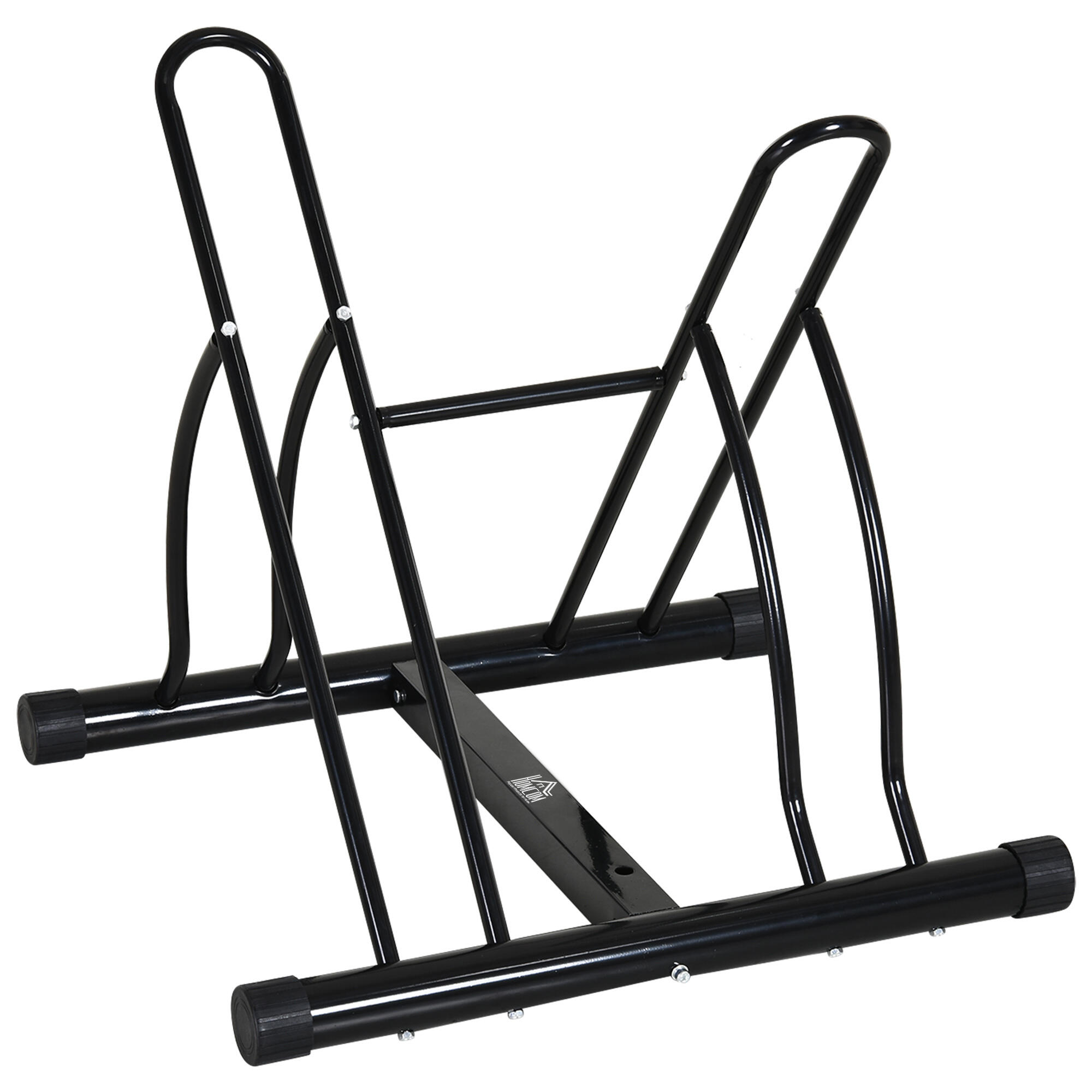 Suporte de bicicleta 60cmx54cmx57cm Preto HOMCOM