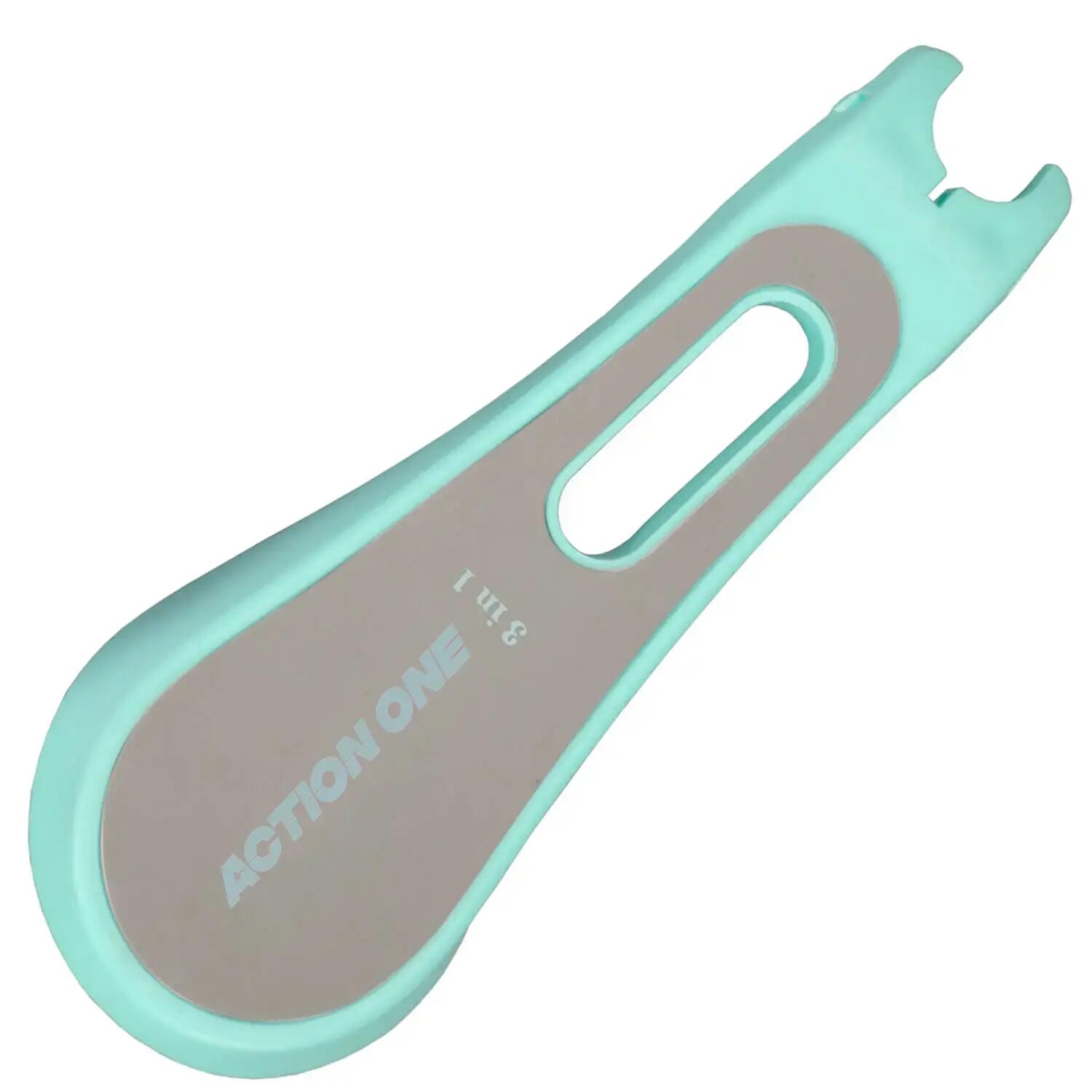 Trotineta 3 in 1 cu roti luminoase, Kinder XS, Verde 2/5