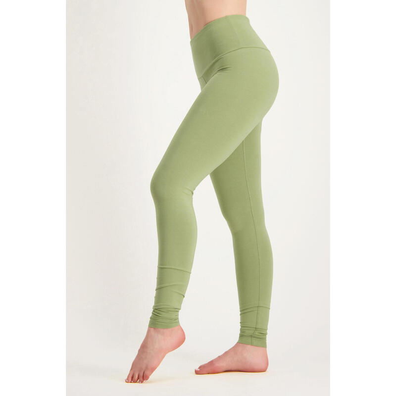 Satya - High-waist legging van bamboe & biologisch katoen - Lichtgroen