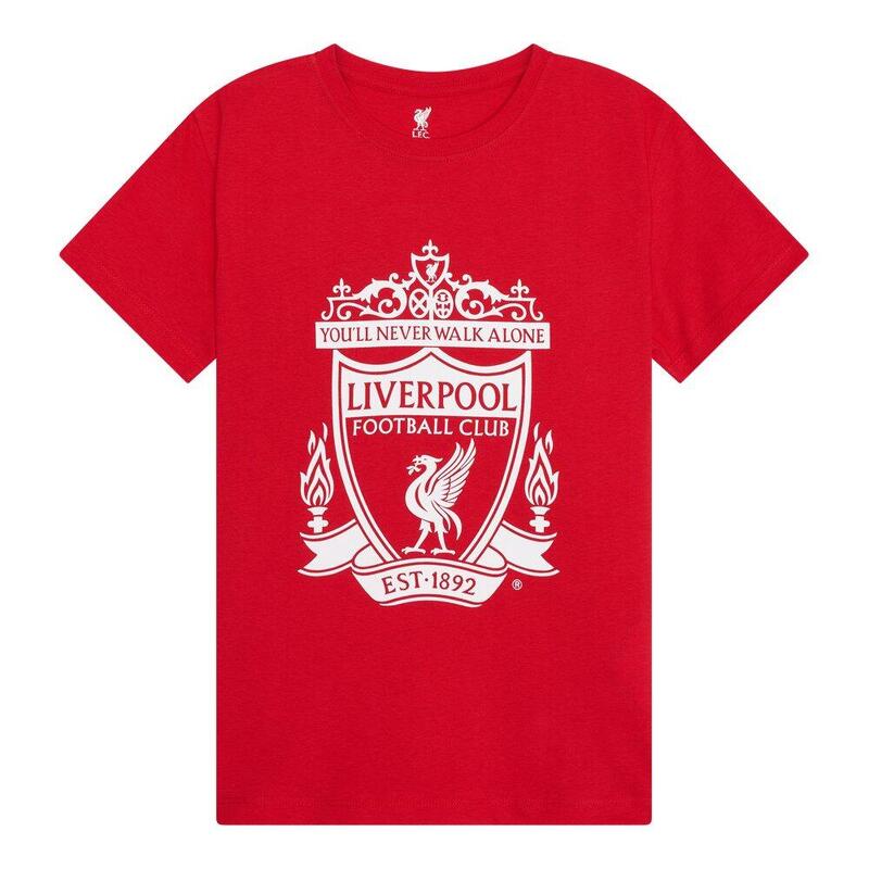 Liverpool Logo T-shirt kinder - Rot