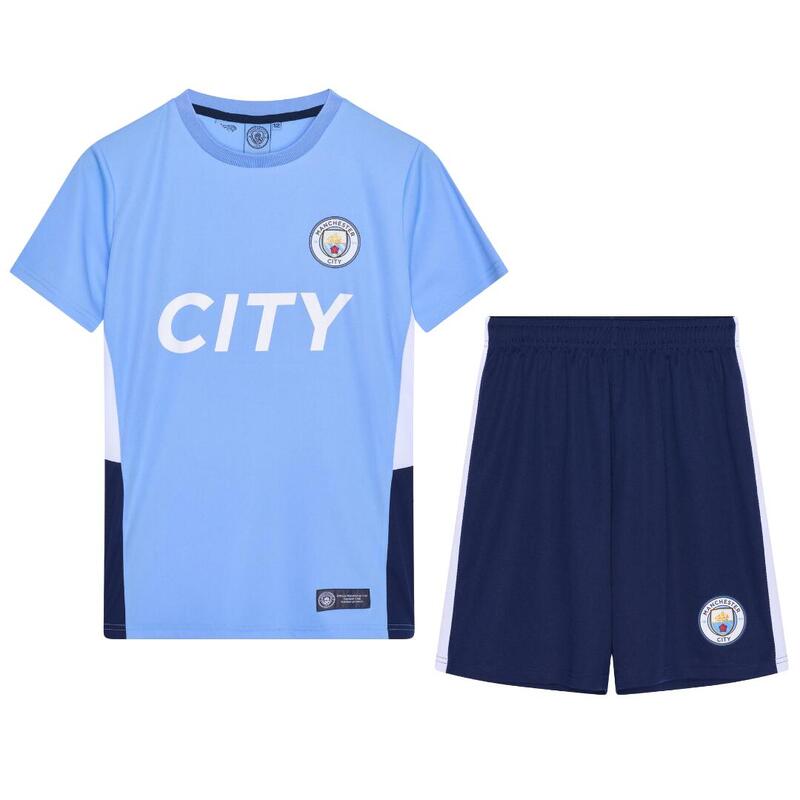 Kit de football Manchester city domicile 23/24 enfant
