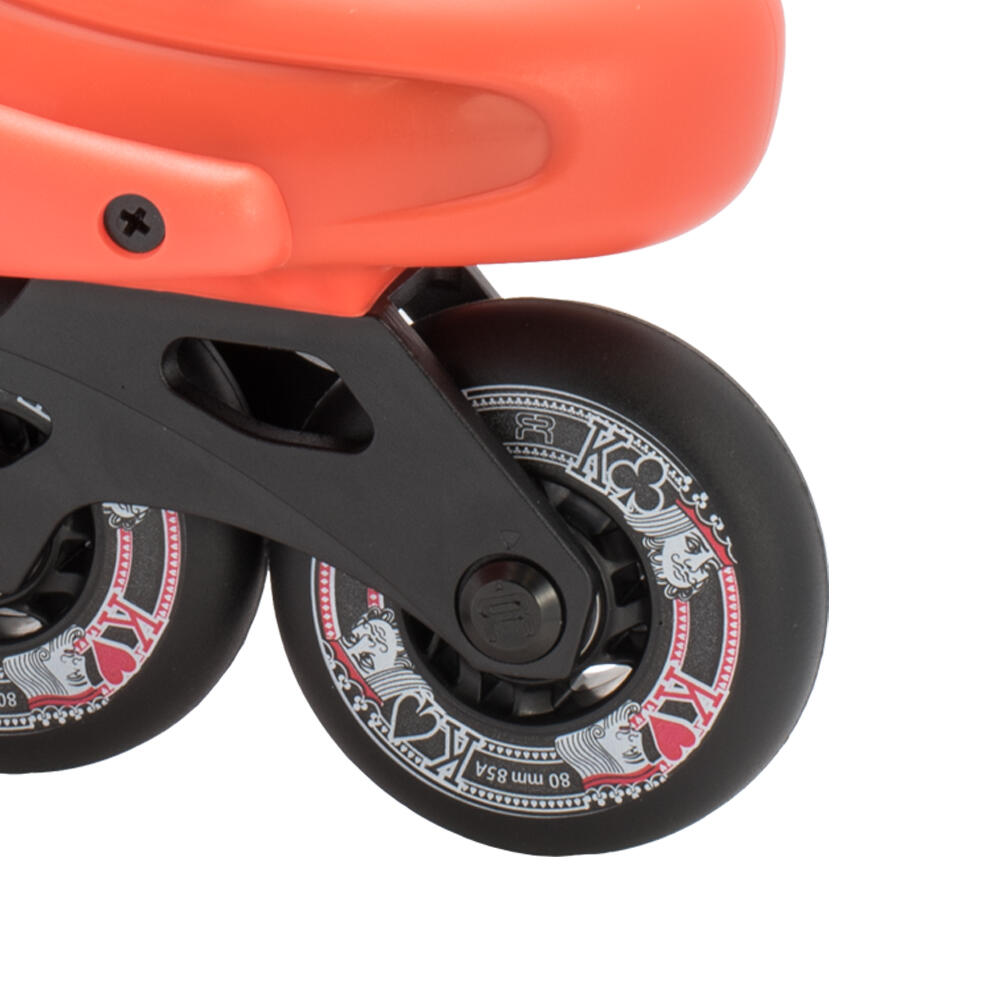 FR X 80 UNISEX INLINE FITNESS & FREERIDE SKATES – ORANGE 4/4