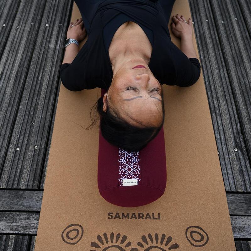 Samarali Yin yoga sets - Maan - Kastanjebruin