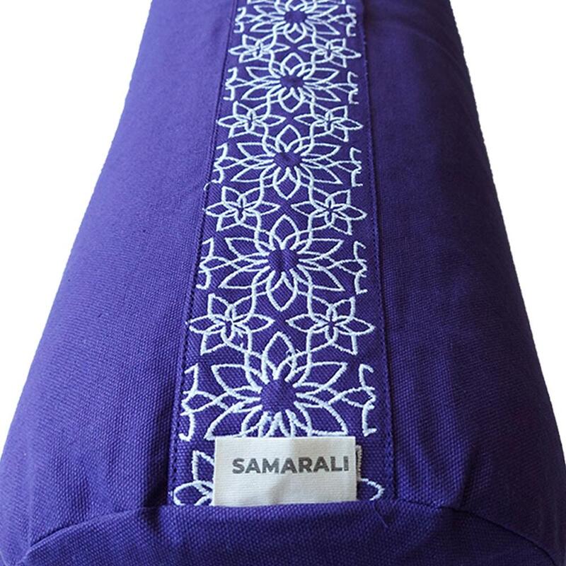 Bolster de Yoga Morado