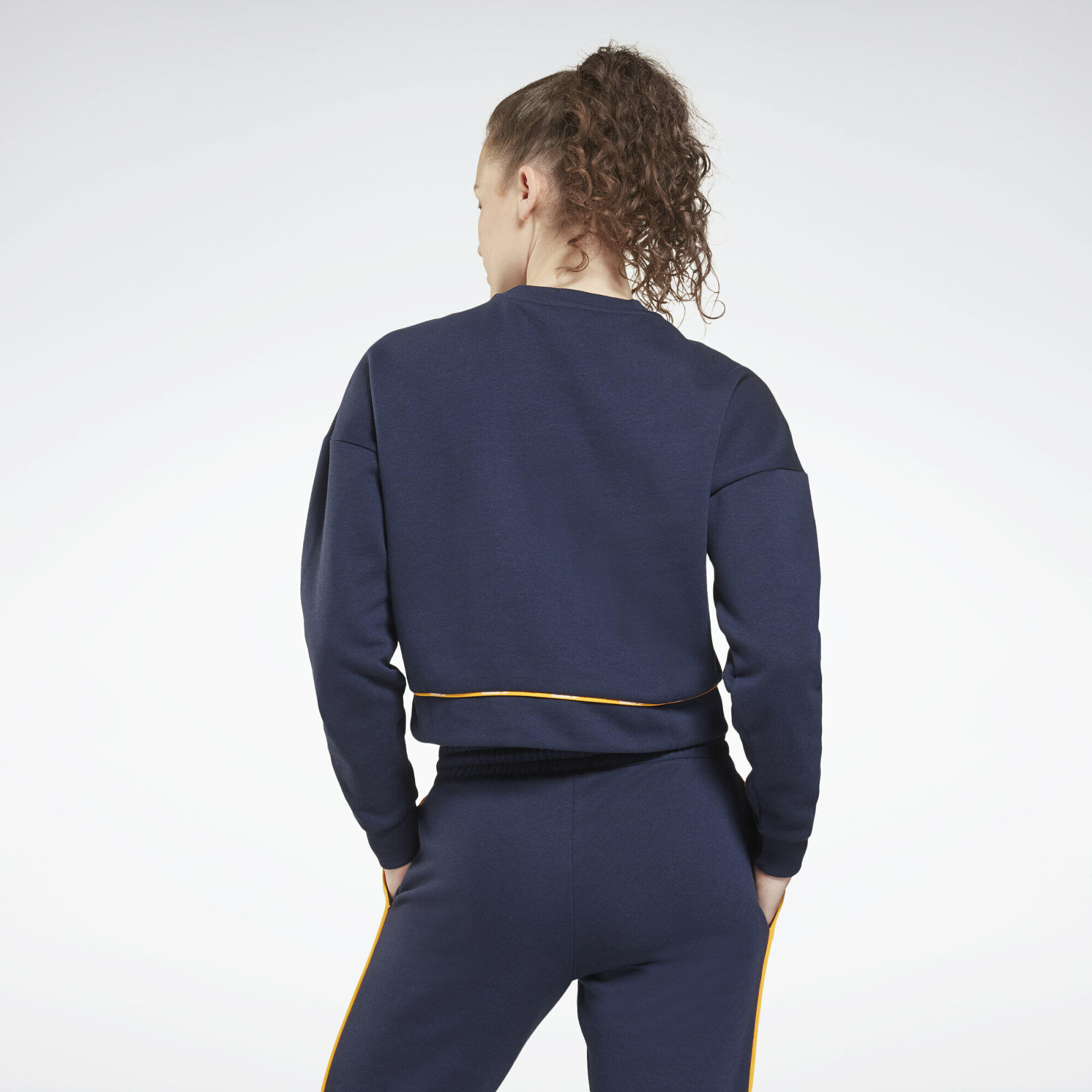 Sweat à col rond et liseré Reebok 4/6