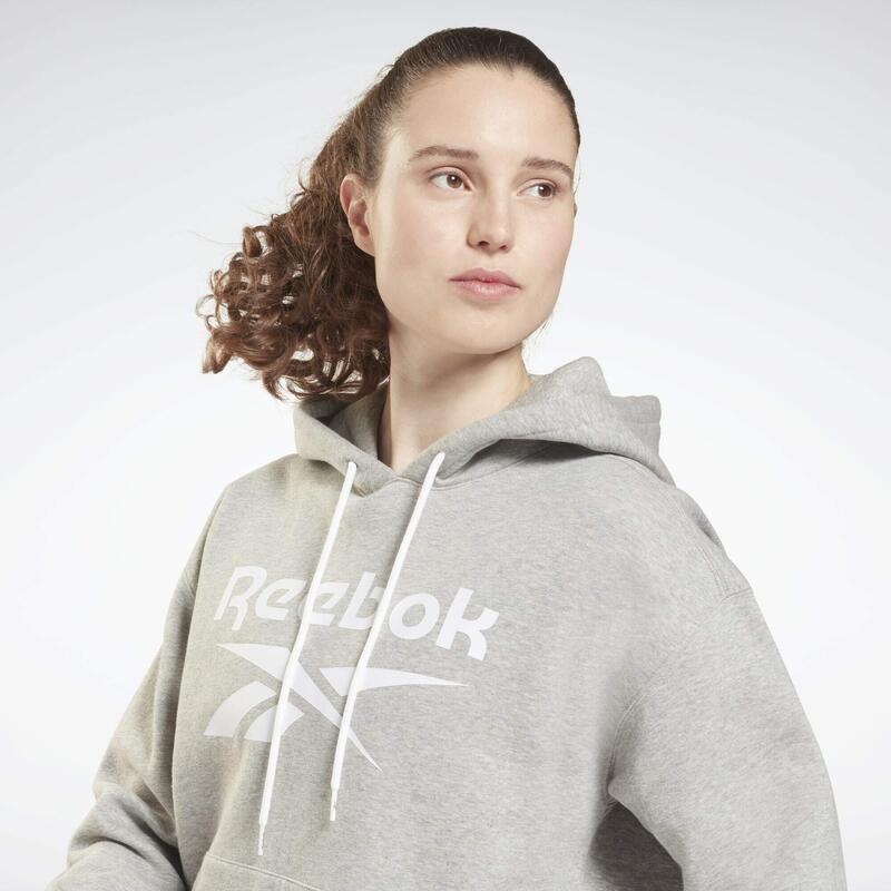 Sweat à capuche en molleton Reebok Identity Logo Pullover REEBOK ...