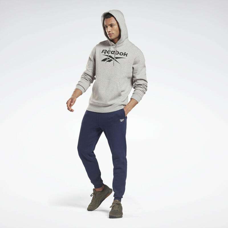 Felpa con cappuccio Reebok Identity Fleece