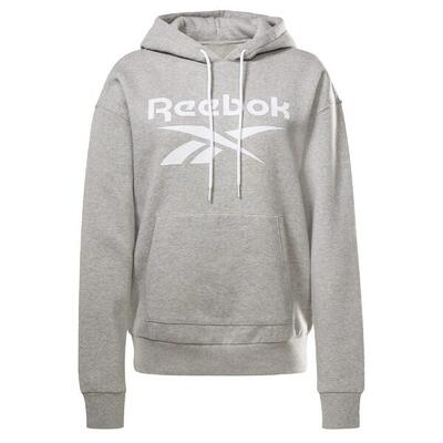 Reebok identity logo fleece pullover hoodie