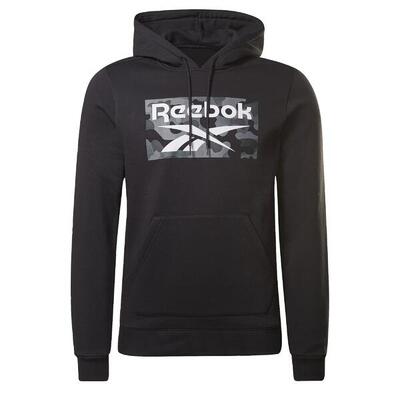 Felpa con cappuccio Camo Allover Print Pullover