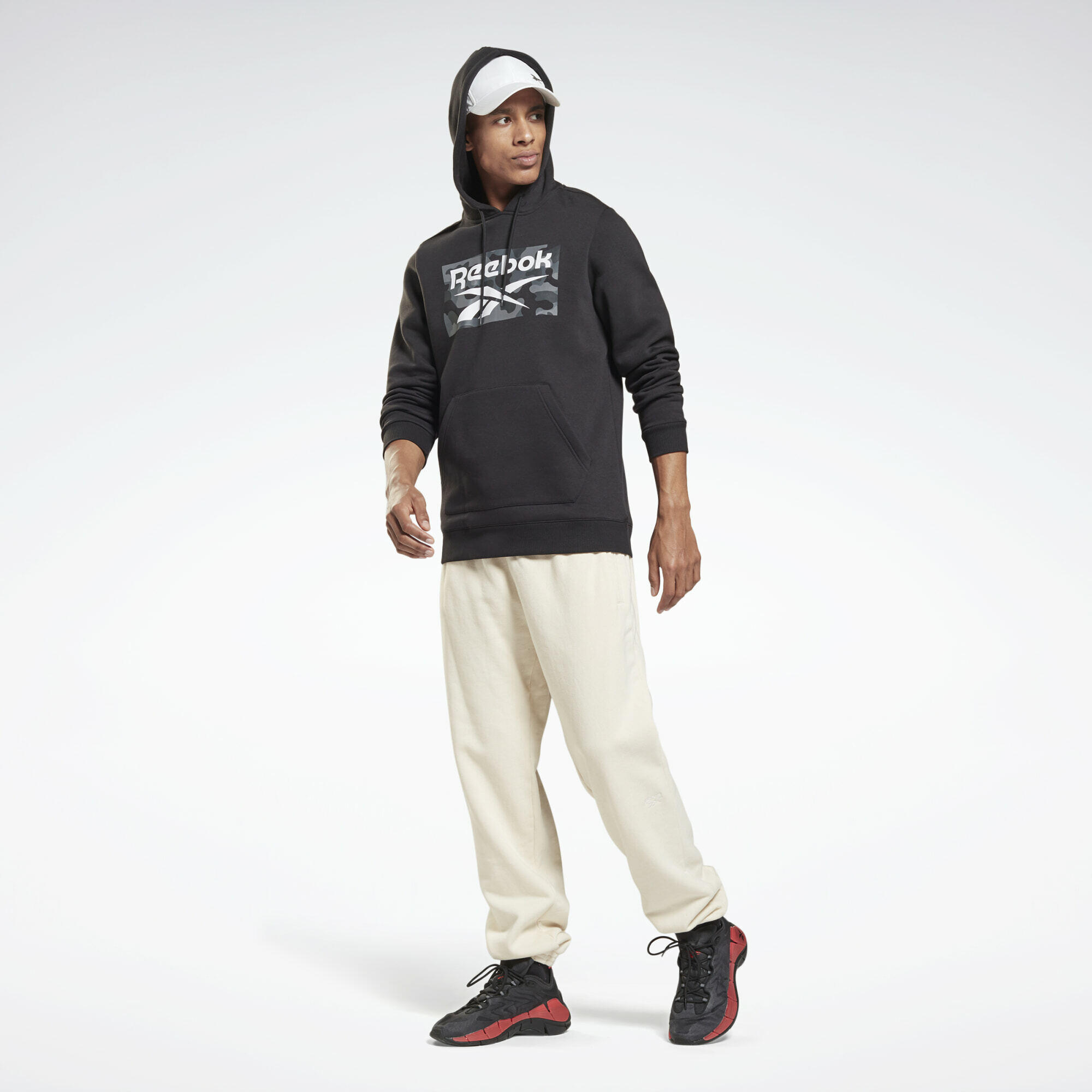 Camo Allover Print Pullover Hoodie 3/6
