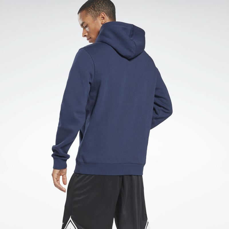 Hanorac barbati Reebok Identity Fleece, Albastru