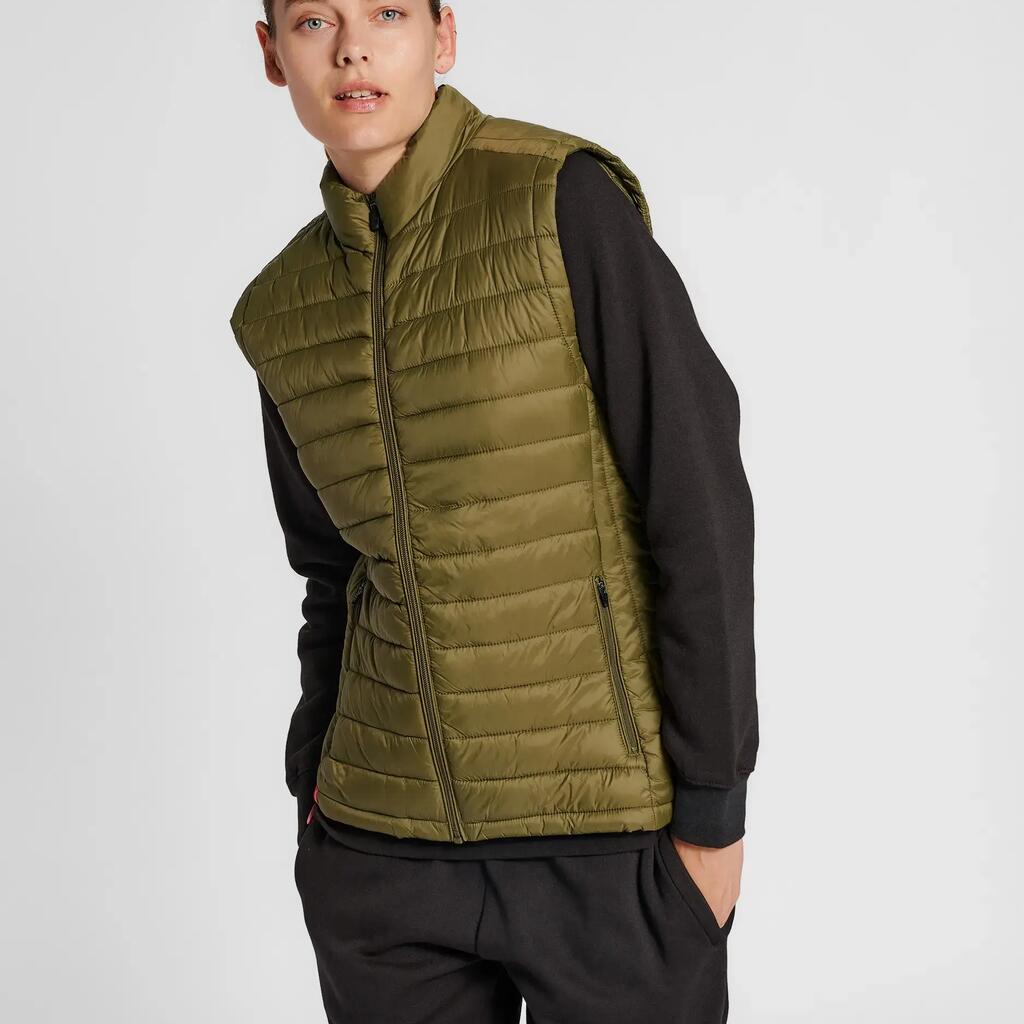 Sleeveless Puffer Jacket Hummel Red