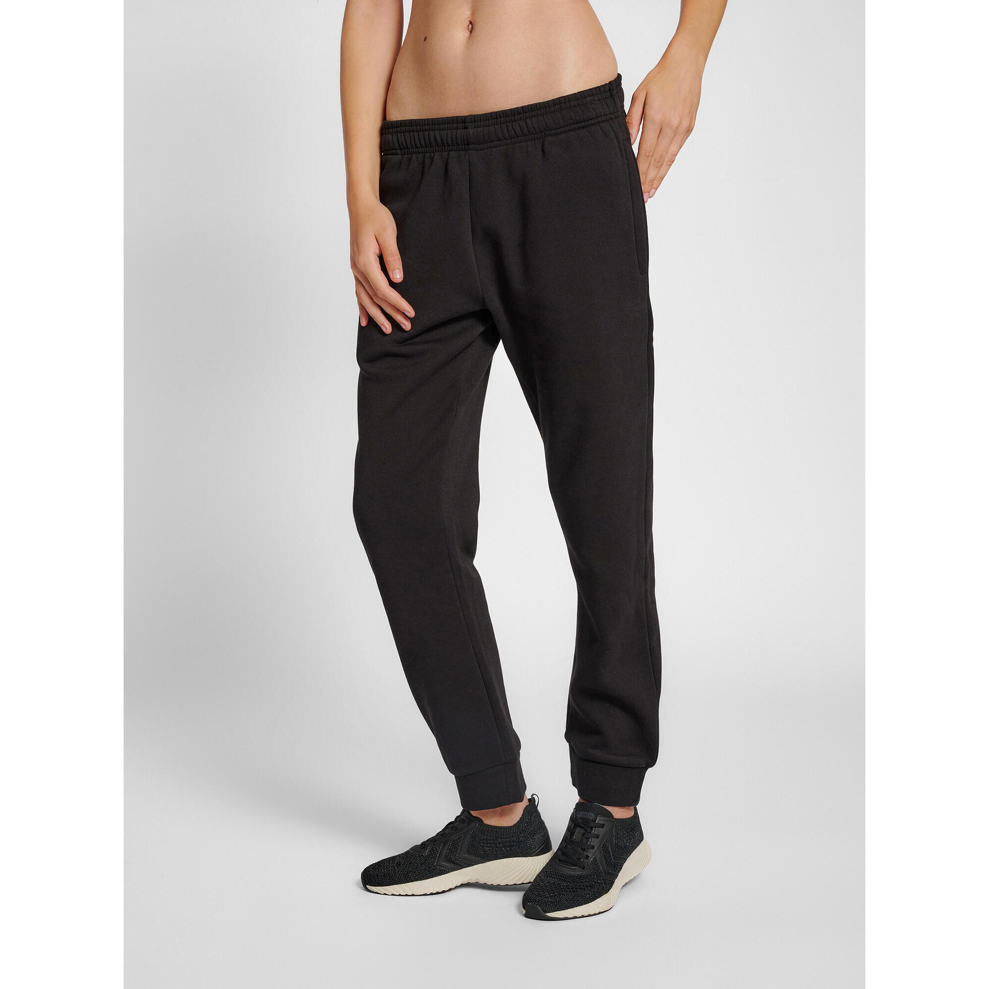 Fato de corrida para mulheres hummel red basic