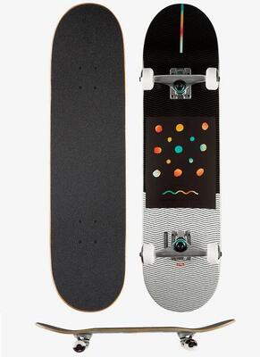 Globe g1 nine dot 4 skateboard 8.0 black white