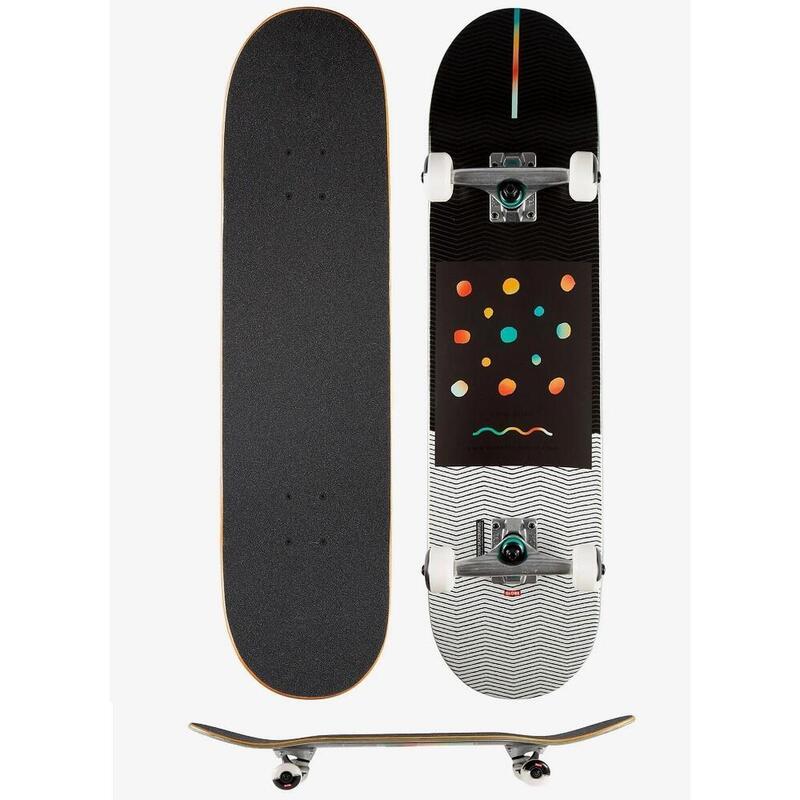 Globe G1 Nine dot 4 Skateboard 8.0 schwarz weiß