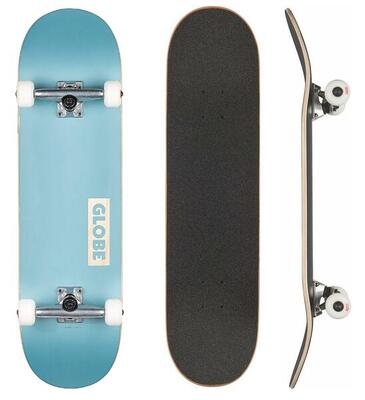 Globe goodstock skateboard 8.75 steel blue