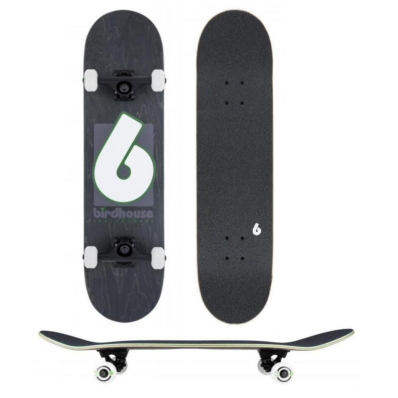 Birdhouse Stage 3 Logo Green Skateboard 8.0