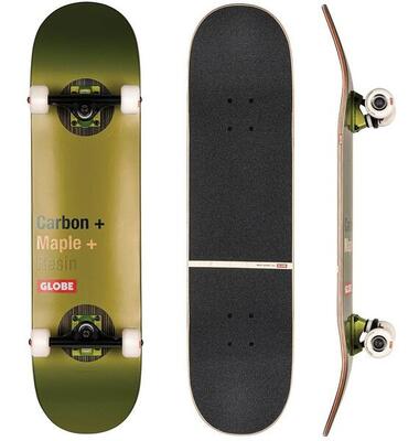 Globe g3 bar skateboard 8.0 impact olive