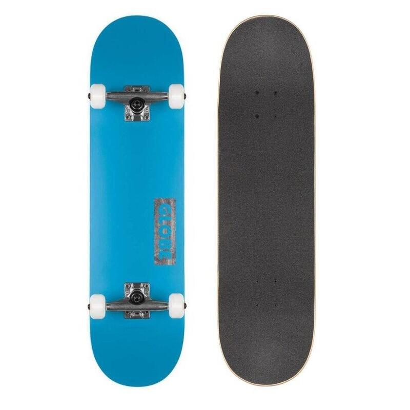 Globe Goodstock Skateboard Neon Blue 8.375"