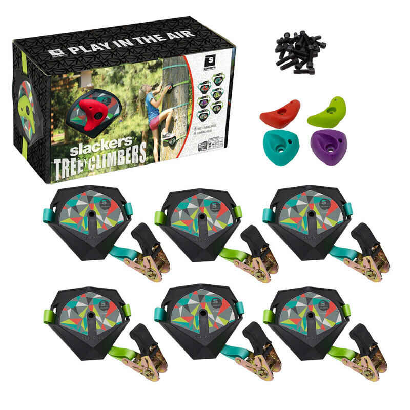 Slackers Tree Climbers 6-teiliges Baumkletterset