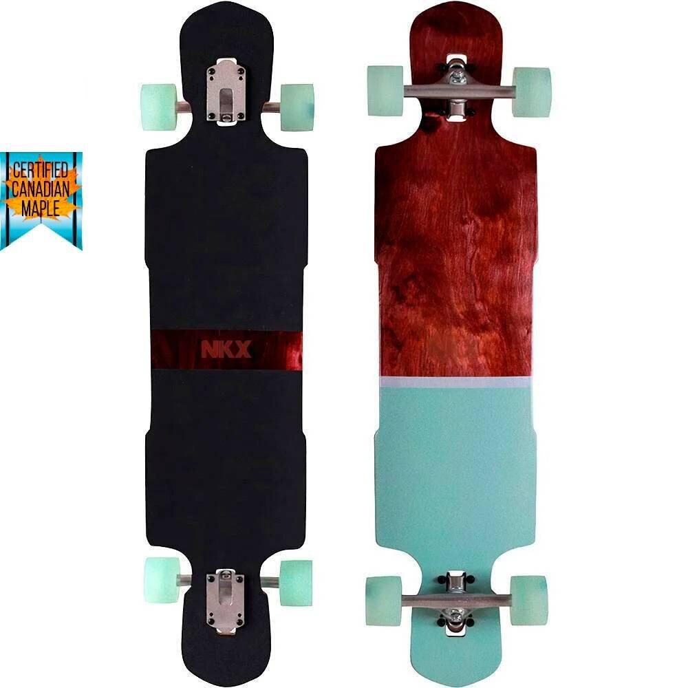 NKX City Action longboard 39 Bruin 1/3