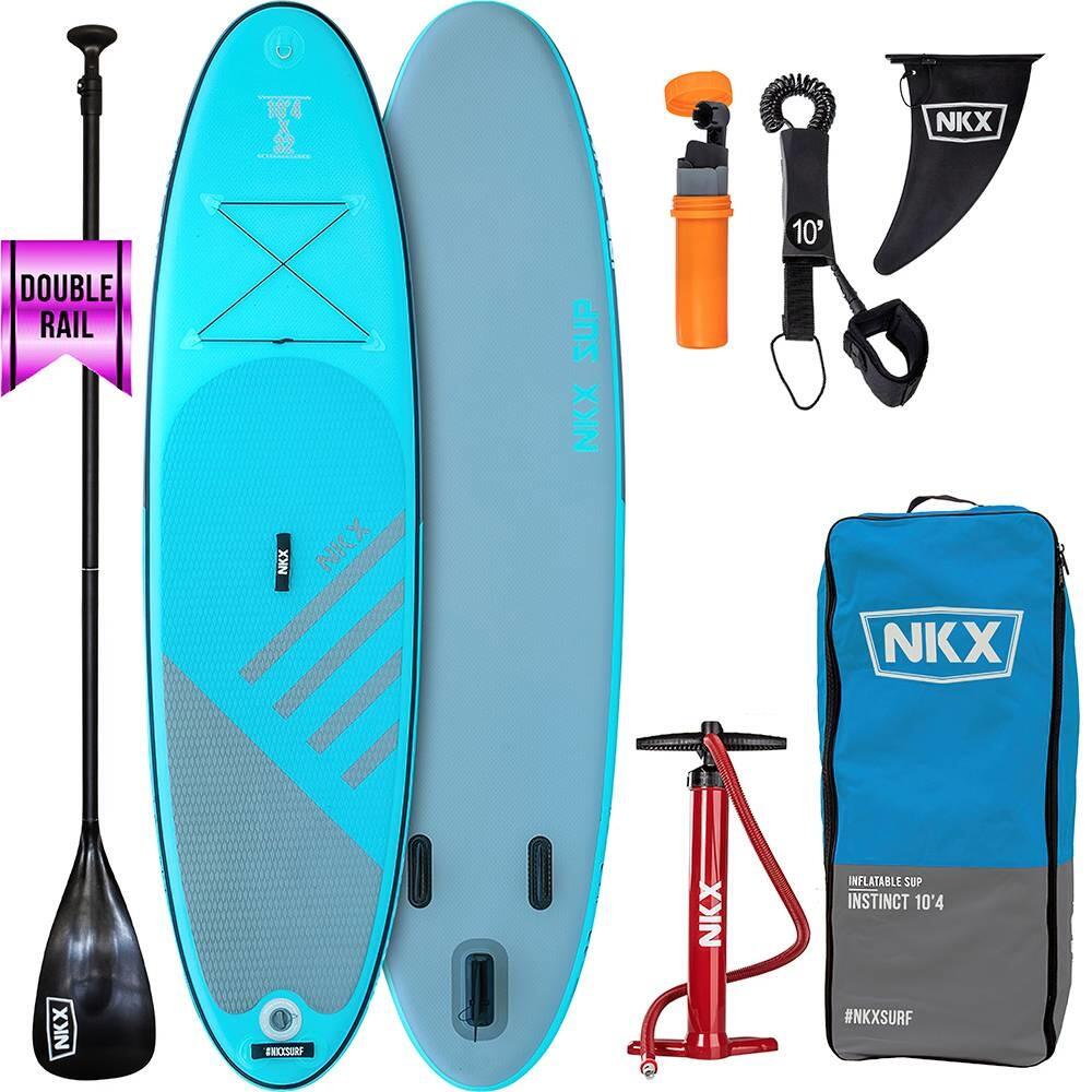 NKX Instinct 10 ft. Opblaasbare SUP Blue Grey 1/3