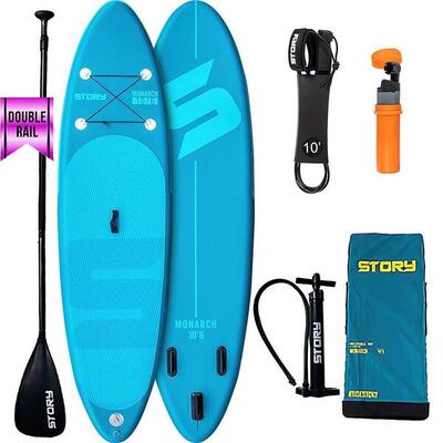 Story monarch opblaasbare sup 320 blue / mint