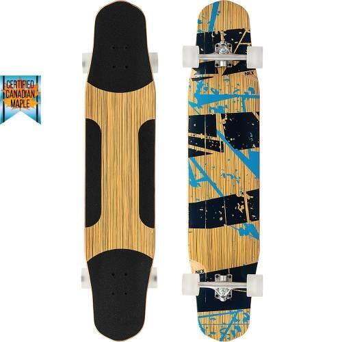 NKX Superior Tanz-Longboard 48 Zebra Royal