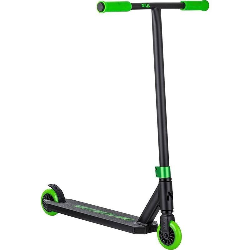 NKD Stunt Scooter Next Generation Green Schwarz mit T-Bar