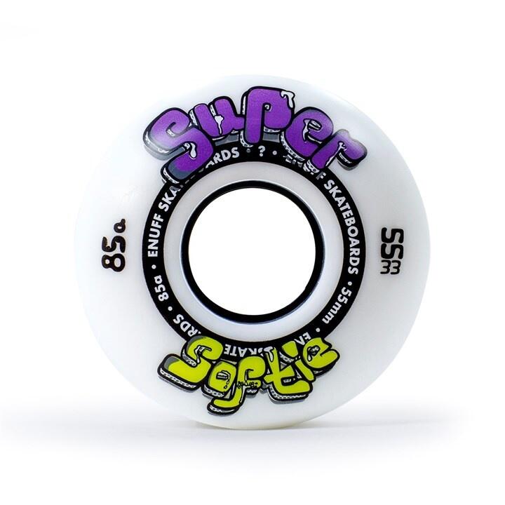 Enuff Super Soft Skateboard Wielen set van 4 2/3