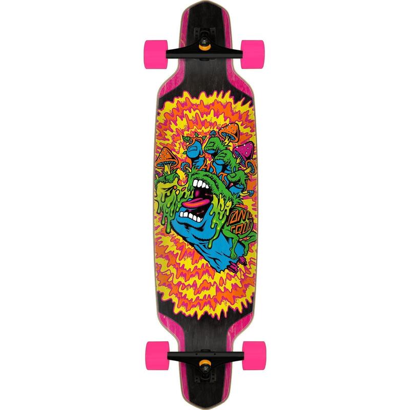 Santa Cruz Toxic Hand Drop Down Longboard 37,5