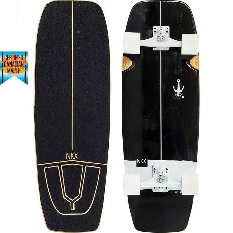 NKX Bubble 31" Surfskate Black