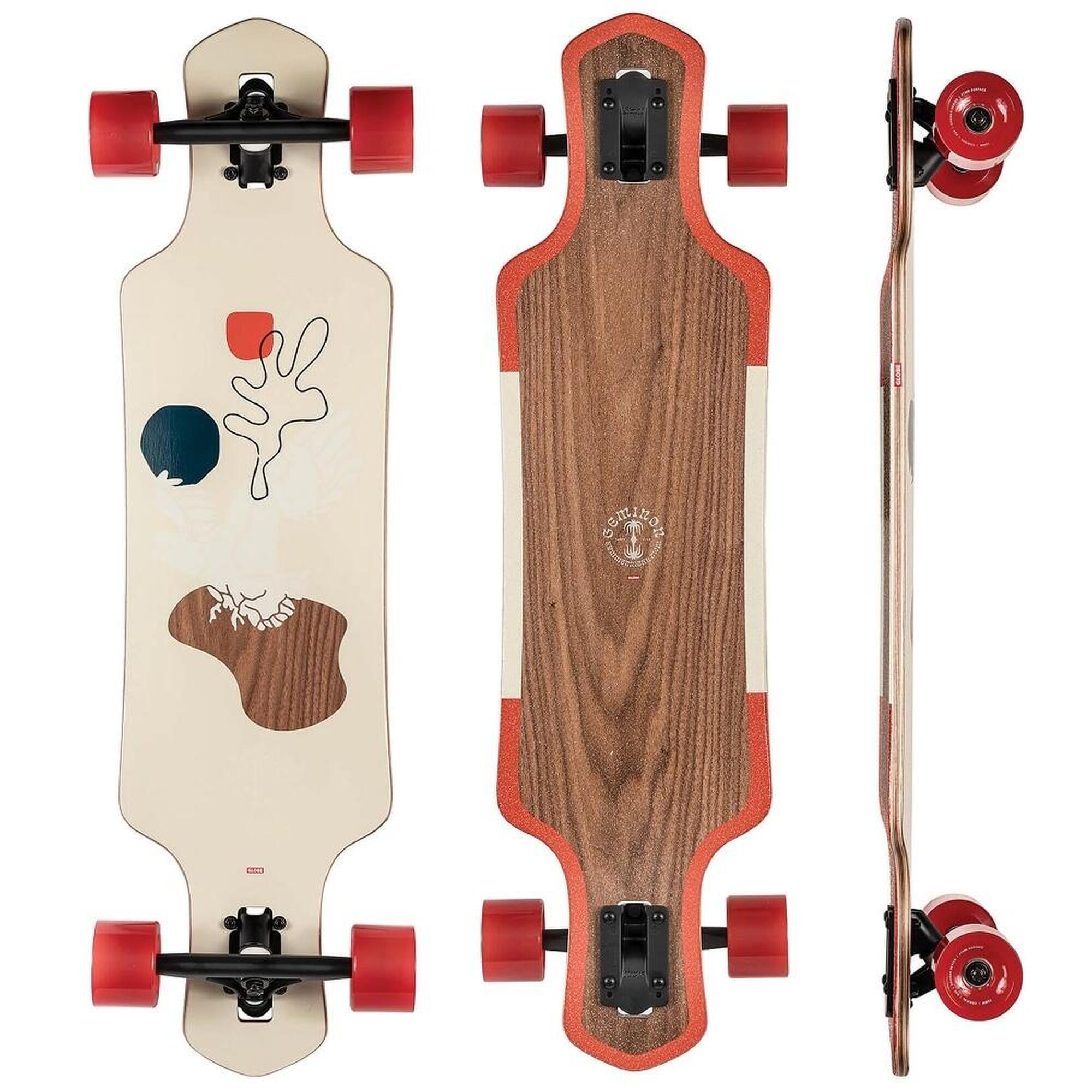 GLOBE Globe Geminon 35 Walnut Cockatoo longboard