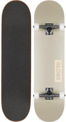 Globe goodstock skateboard off white 8.0