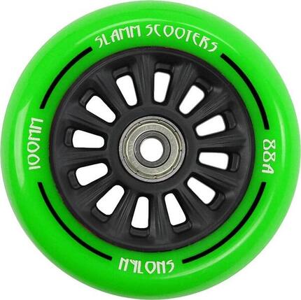 Slamm Nylon core stuntstep wiel groen