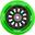Slamm Nylon core roue trottinette freestyle vert