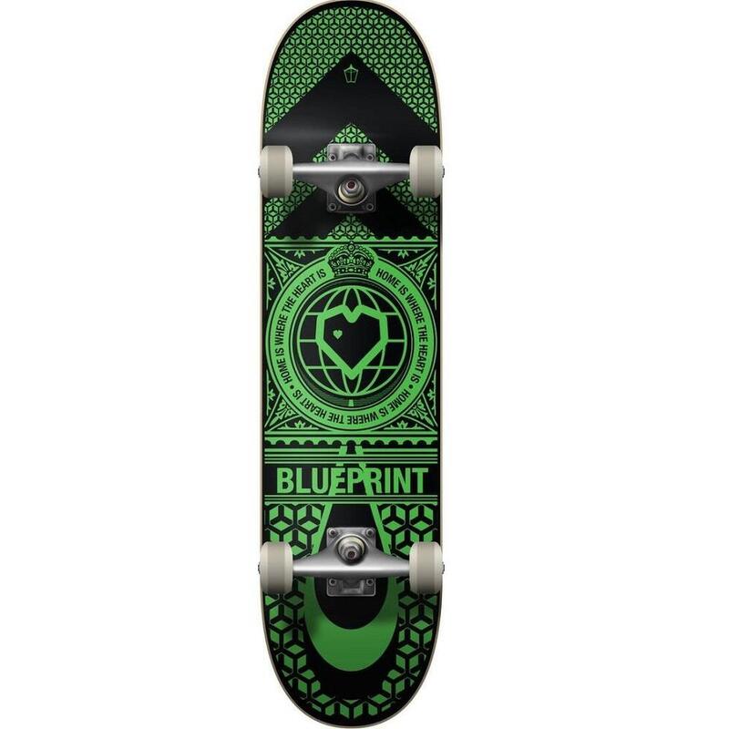 Blueprint Home Heart - Black/Green 8.0