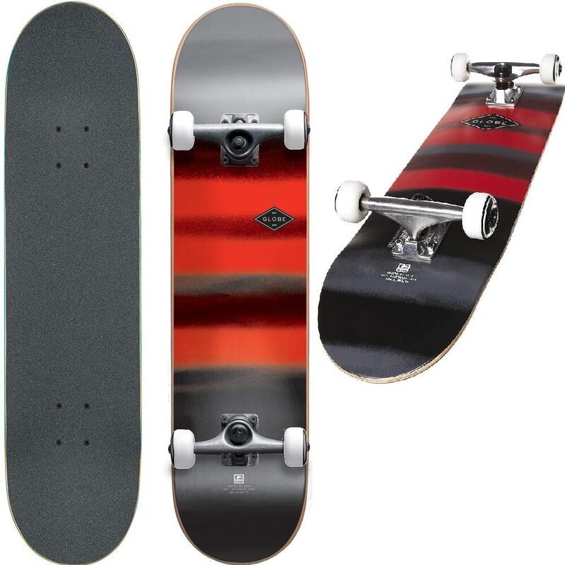 Globe Charcoal / Chromantic 8.0'' Skateboard