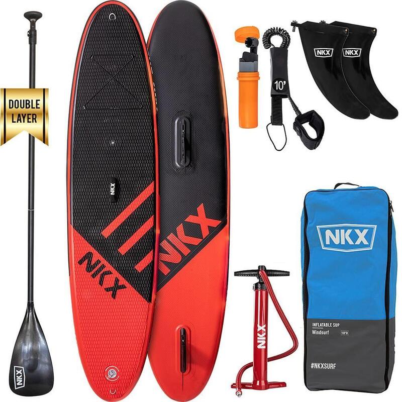 NKX Windsurf 9.0ft. Opblaasbare SUP Flame