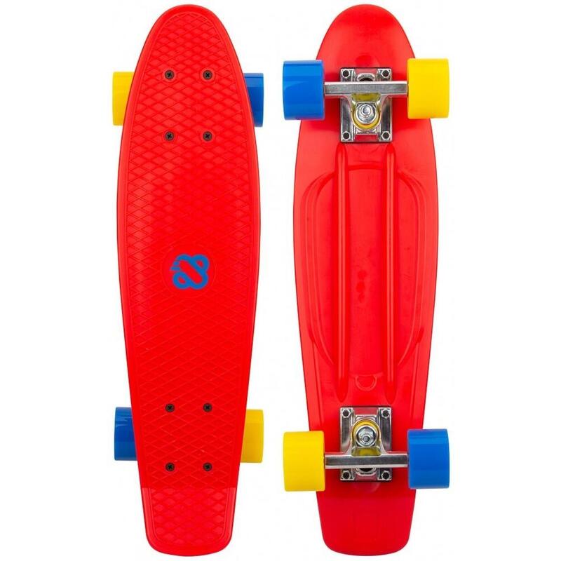 Skateboard Nijdam Sunset Cruiser, Rosu