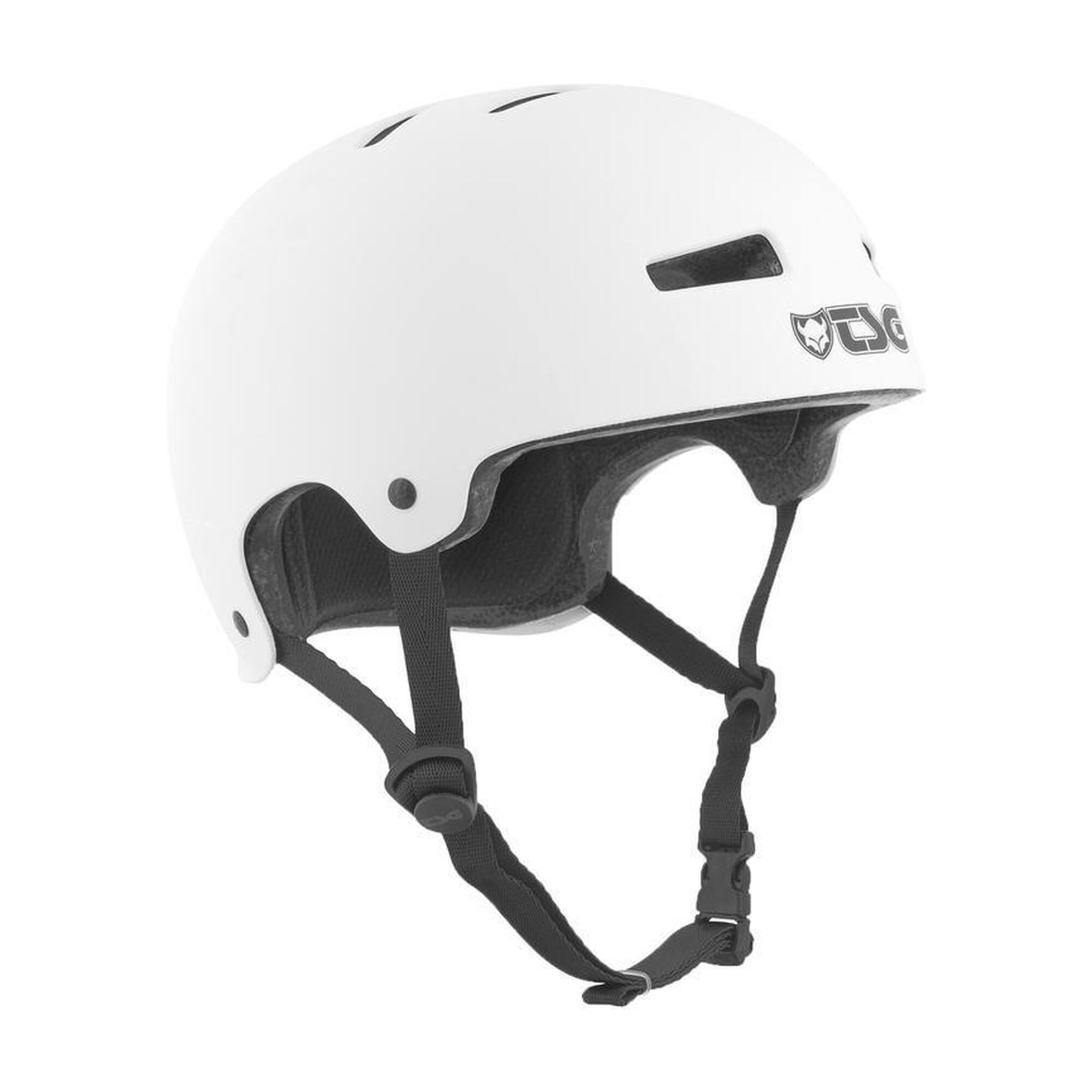TSG TSG Evolution Helm Satin White