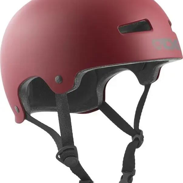 Protections Helmet Evolution Solid Color Satin Oxblood L/XL