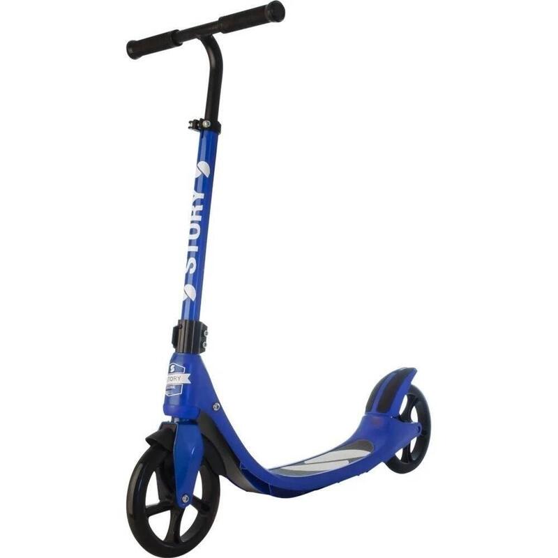 Story City Ride Step blau, ein schicker Roller für den Transport in der Stadt