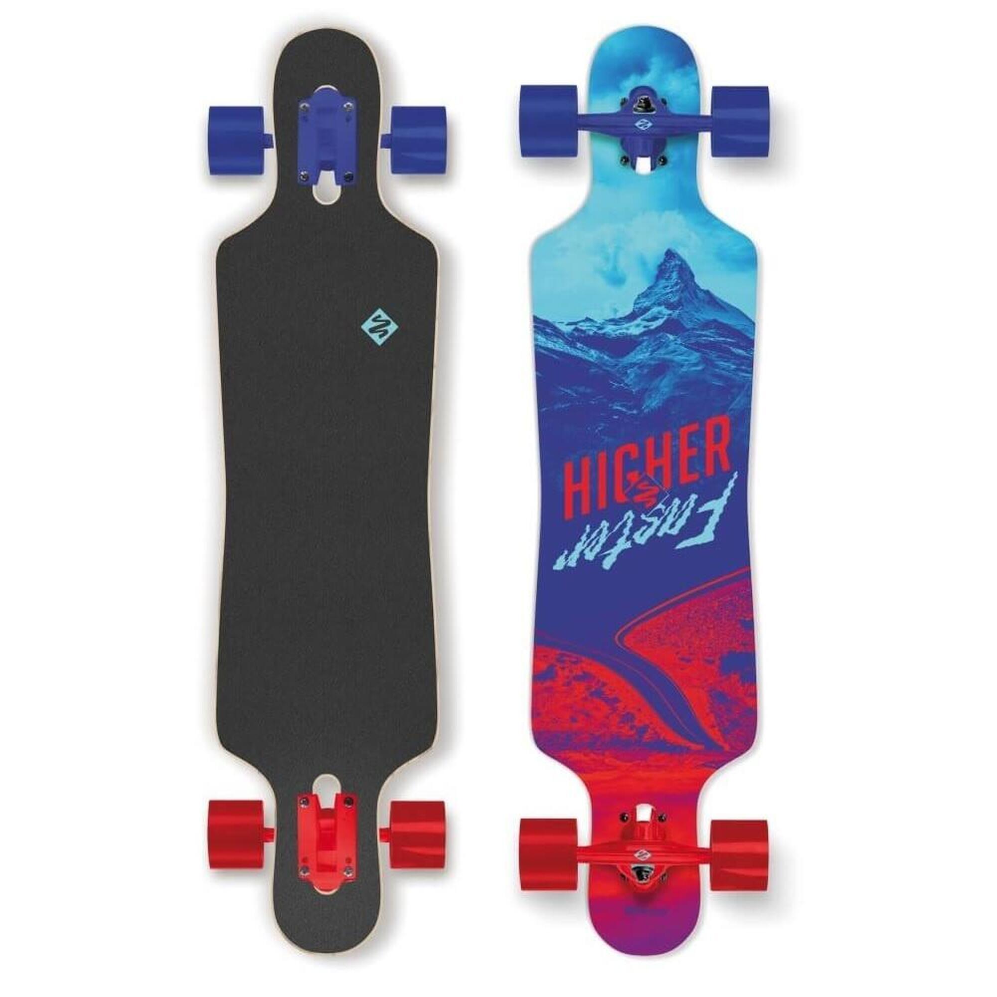 Streetsurfing Drop-Through Longboard Kurve höher 2/7