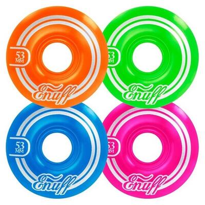 Skateboardwielen disco 53mm (set van 4)