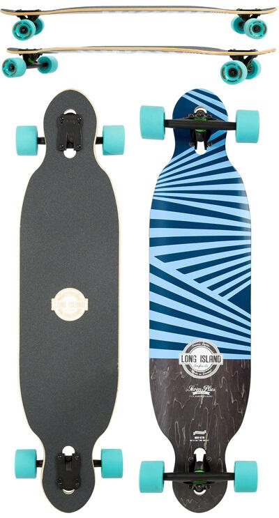 Long Island Retro Twintip Longboard 2/3