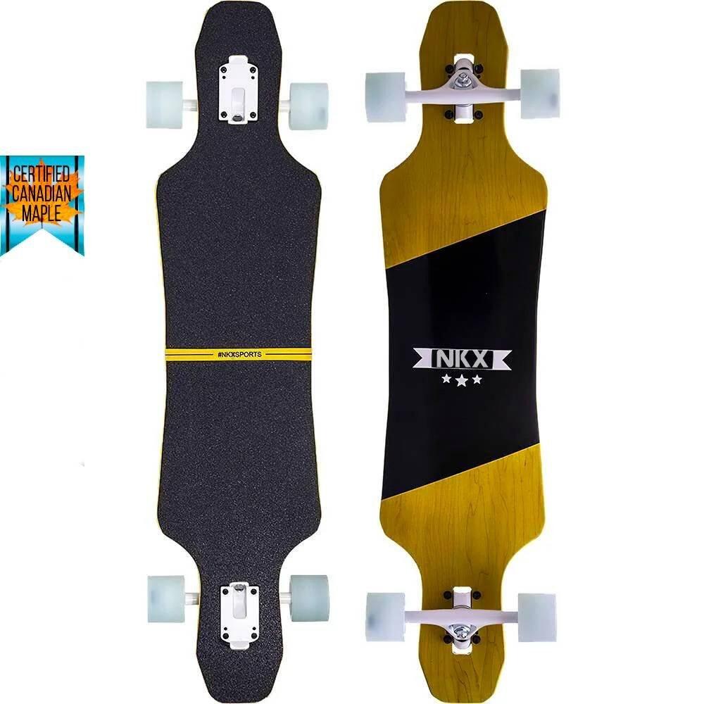 NKX Fearless longboard Yellow 39,5" 1/3